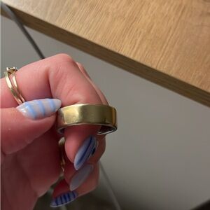 Size 9 Gold Oura Ring